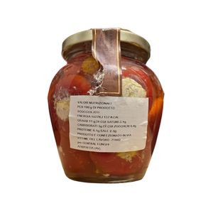 Central Funghi Stuffed Cherry Peppers with Cheese and Truffle 314 ml – Gourmet Appetizer in Oil_0
