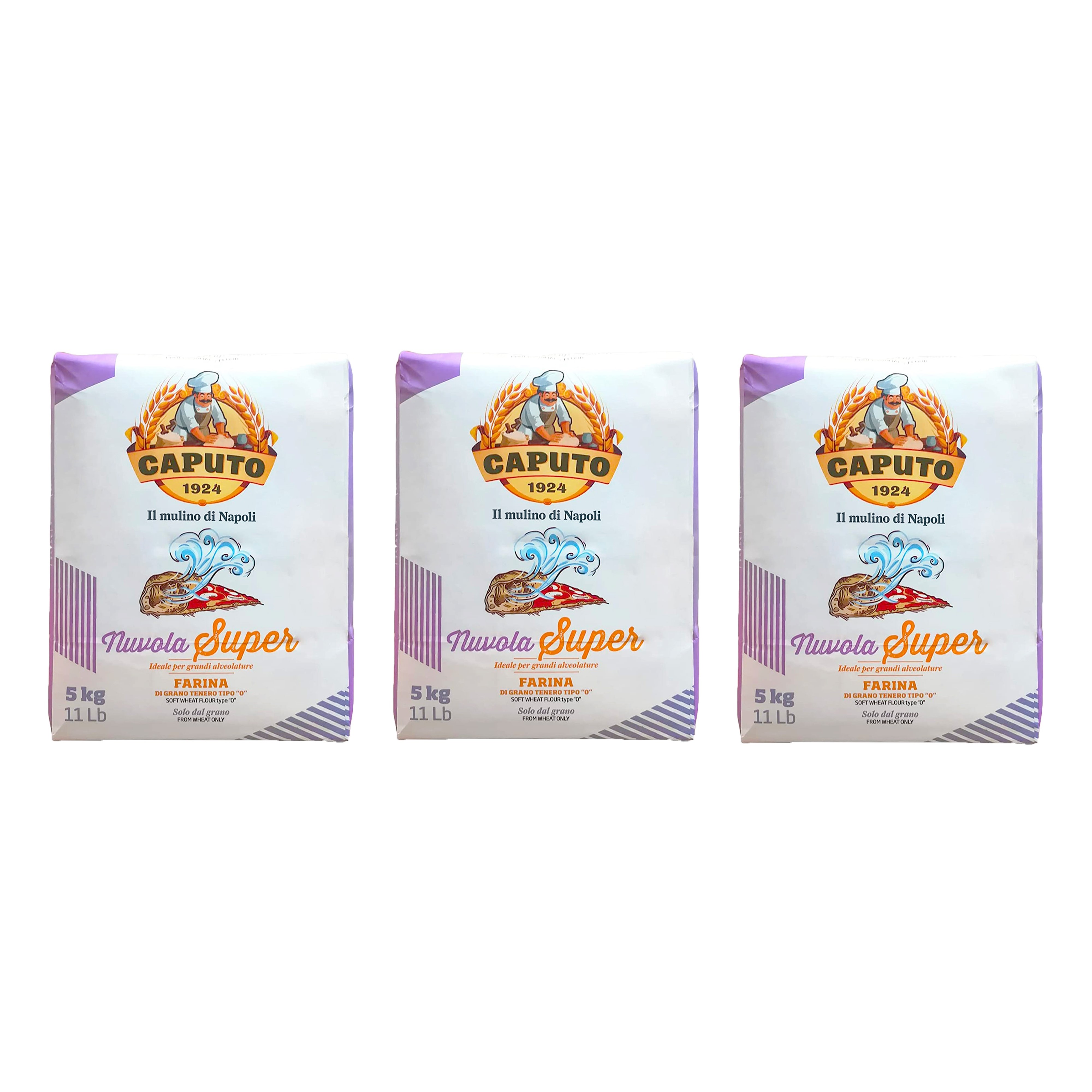 Mulino Caputo Nuvola Super Harina 5 kg - Perfecta para masas