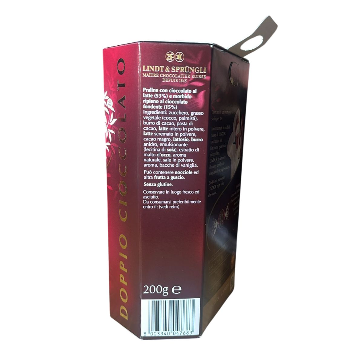 LINDOR Cucurucho de Chocolate Doble 200g