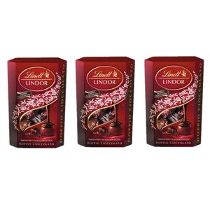 Lindt Lindor Cornet Doble Chocolate 200 g – Trufas de Chocolate con Centro Suave y Cremoso_0