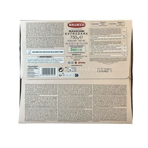 Balocco Colomba Maxiciok Extradark 80% 750 g – Dolce Pasquale con Cioccolato Fondente Intenso_1