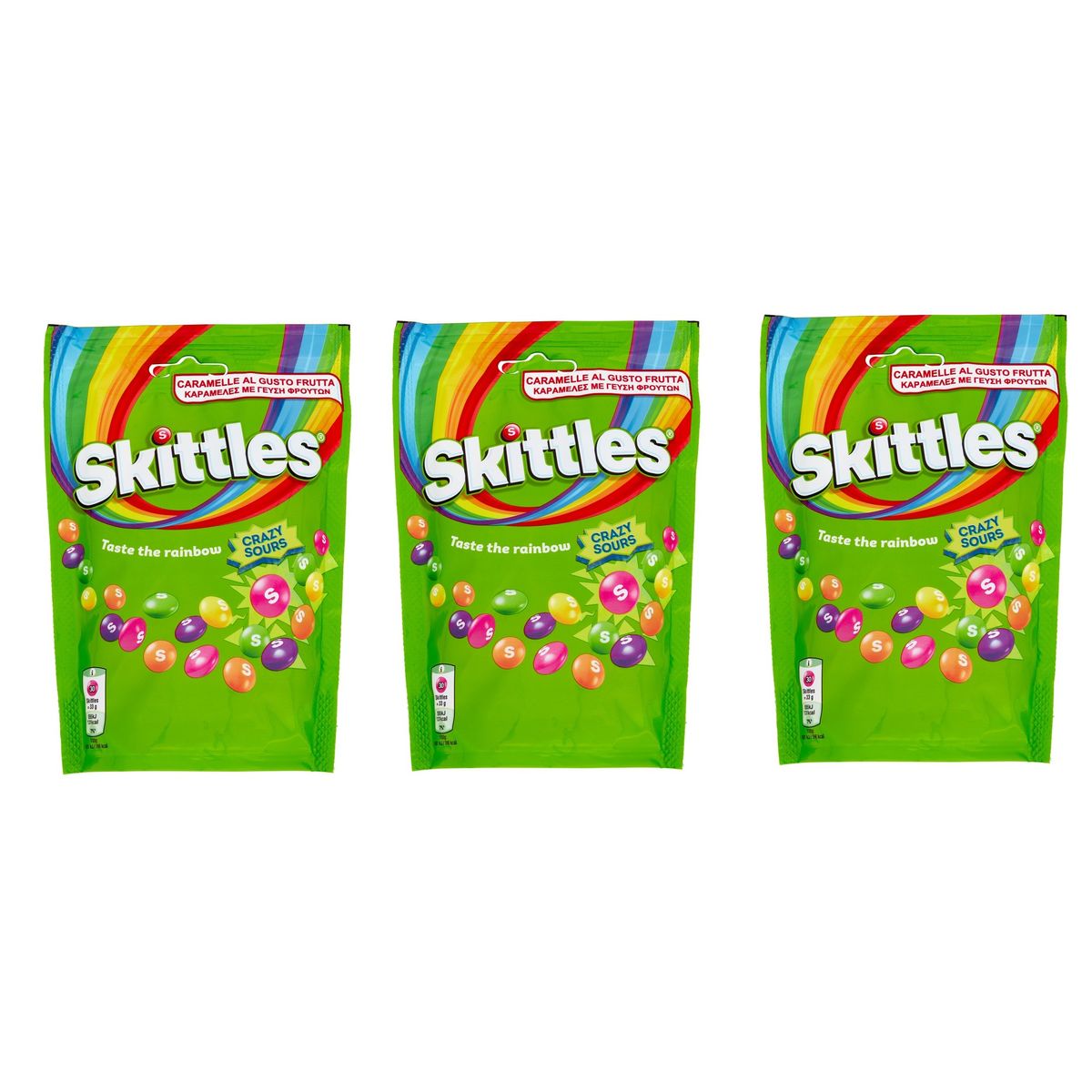 Skittles Crazy Sours 136 Gr.
