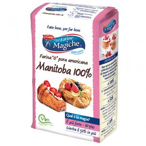 Le Farine Magiche farina 100% Manitoba 1 Kg.