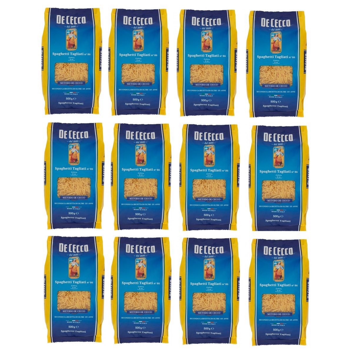 De Cecco Spaghetti Tagliati n° 86 500 Gr.