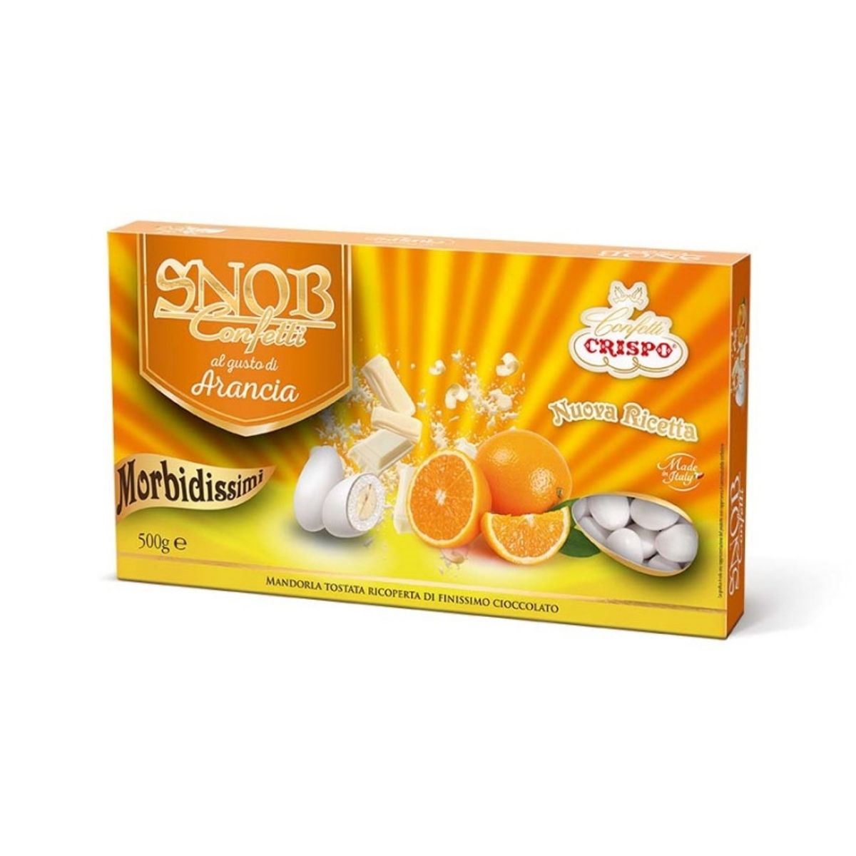 Crispo Confetti Snob all’Arancia colore bianco 500 Gr.