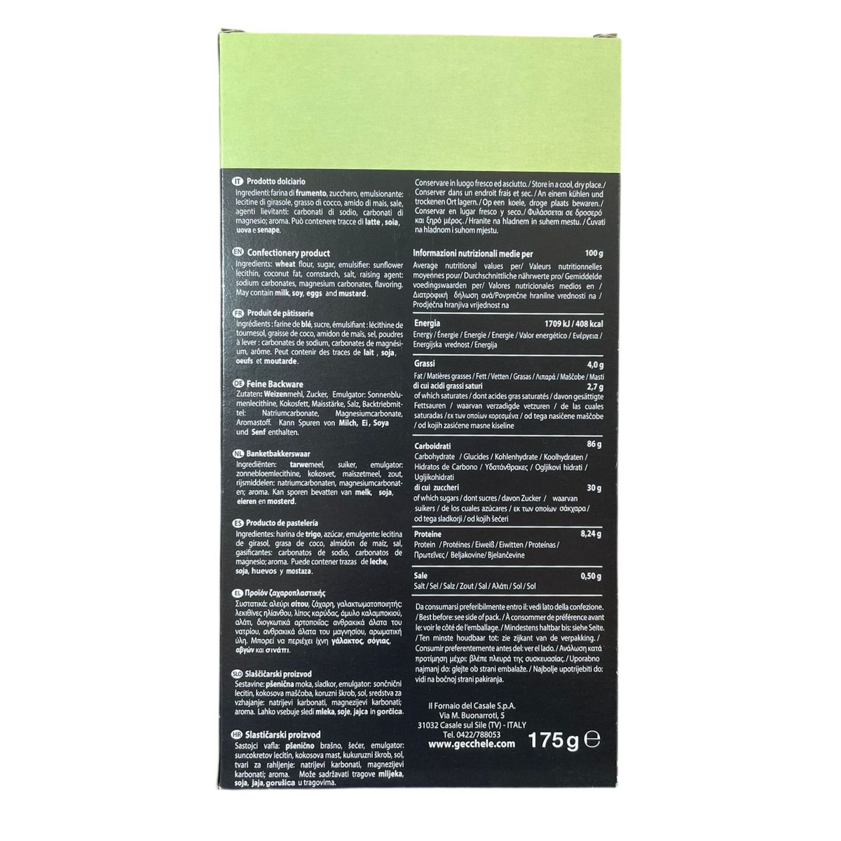 Gecchele Cono Arrotolato 175 Gr