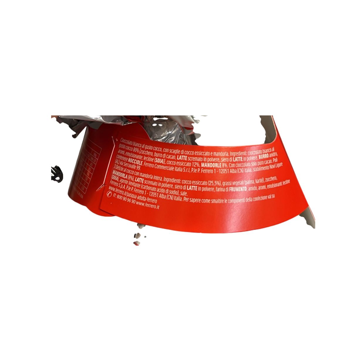 Raffaello Egg White Chocolate with Coconut and Almonds 250 Gr