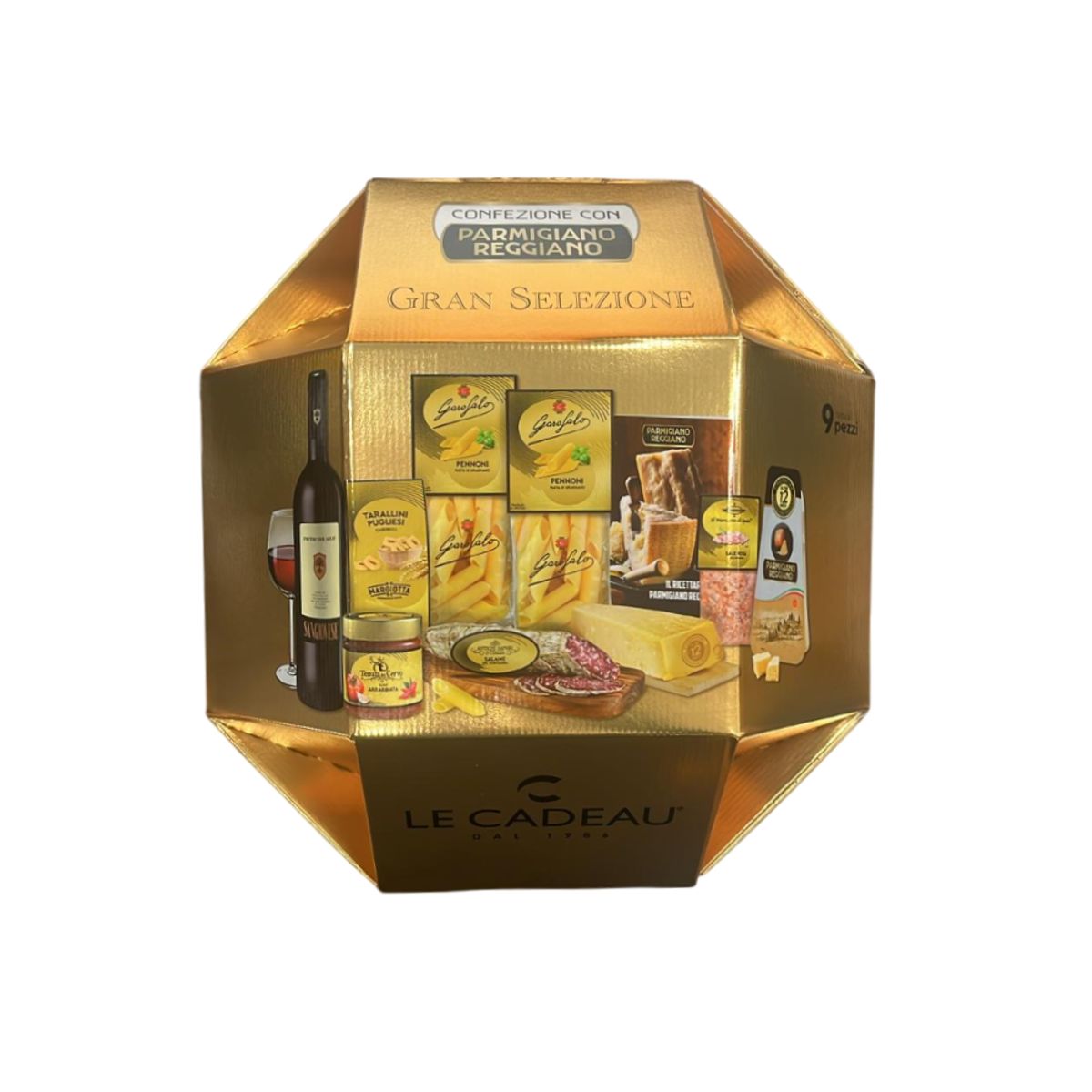 Le Cadeau Large Selection Basket 9 Pieces