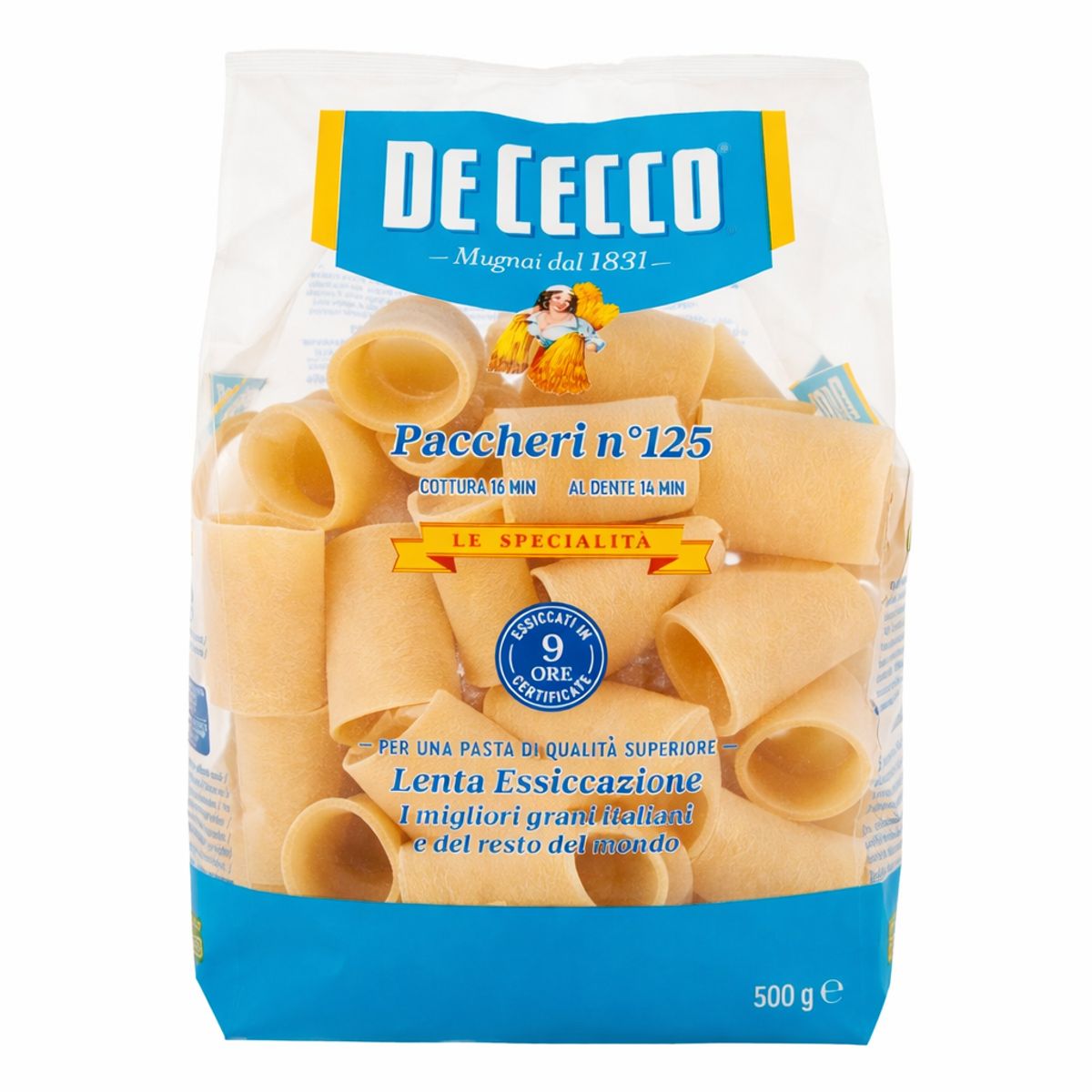 De Cecco Paccheri n°125 500 Gr.