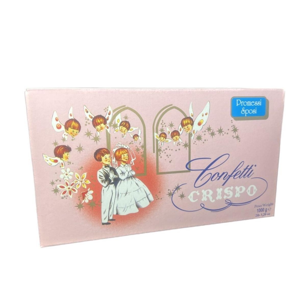 Crispo confetti promessi sposi rosa 1 kg.