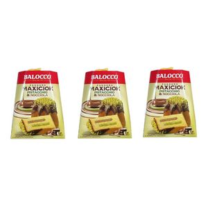 Maxiciock Pistachio & Hazelnut Pandoro – Soft Italian Cake with Cream Filling and Crunchy Chocolate Glaze_0