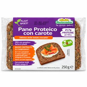Mestemacher Pane Proteico con Carote 250 g