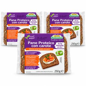 Mestemacher Pane Proteico con Carote 250 g_0