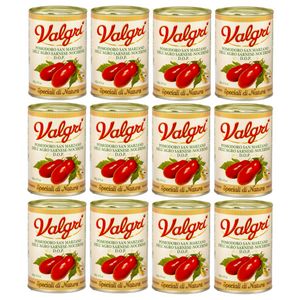 Valgrì PEELED TOMATOES "SAN MARZANO D.O.P." Gr. 400 _0
