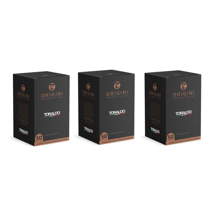Caffè Toraldo Napoli 50 Pods (360g) | Arabica and Robusta Blend