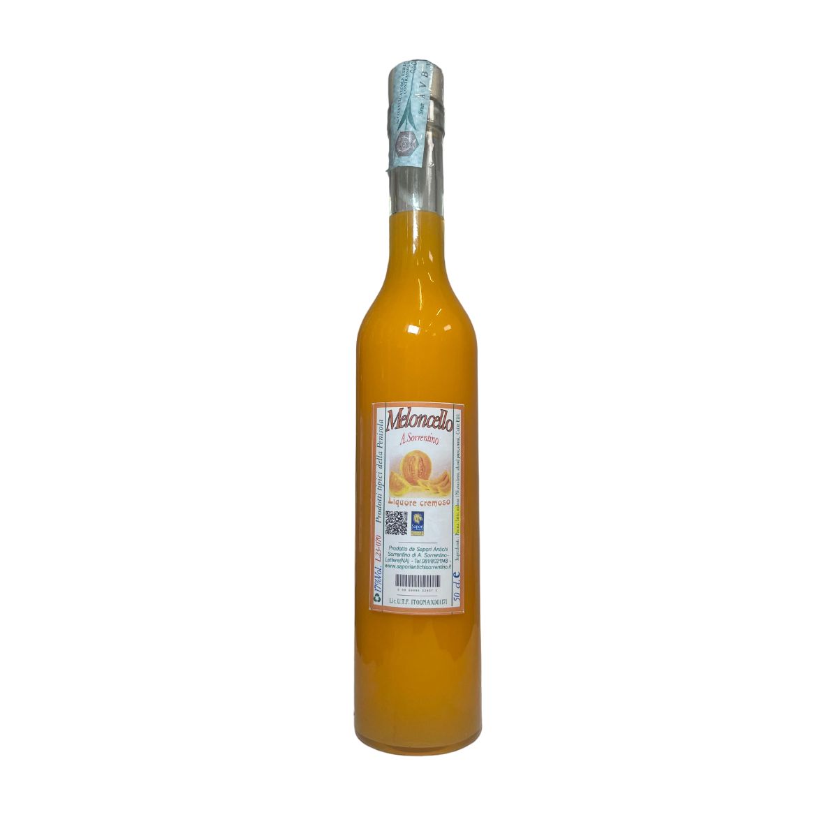 Crème de melon artisanale Sorrentino 17% 500 ml.