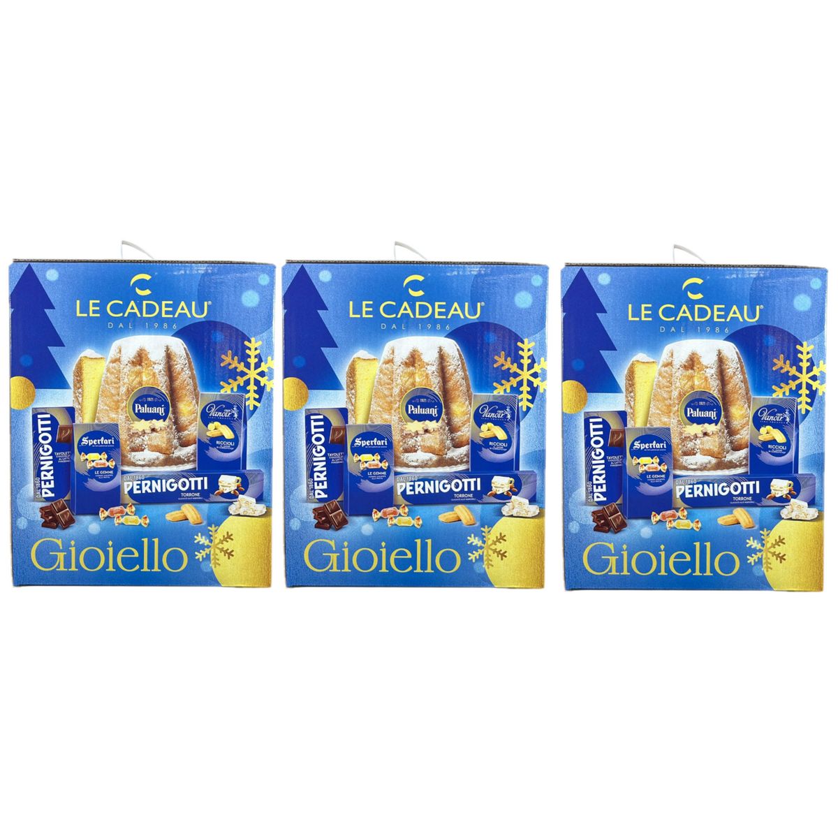 Pack de joyas Le Cadeau (5 piezas - 3 piezas)