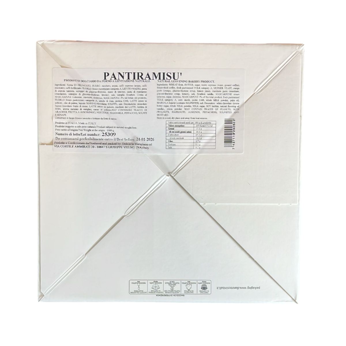 iMarigliano Panettone Pantiramisù 1 Kg