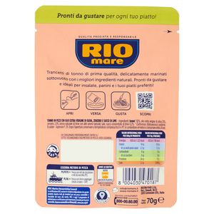 Rio Mare Trancetti di Tonno con Olio Extra Vergine di Oliva, Lime e Zenzero 70 Gr._1