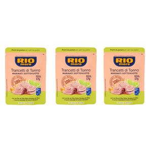 Rio Mare Trancetti di Tonno con Olio Extra Vergine di Oliva, Lime e Zenzero 70 Gr._0