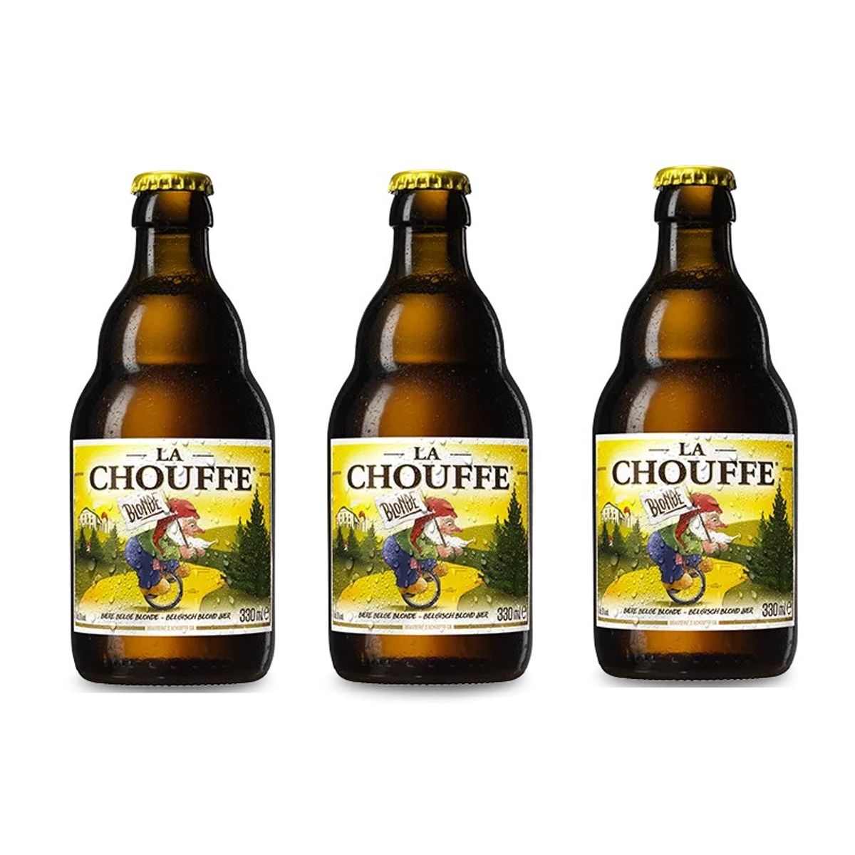 Brasserie D'Achouffe La Chouffe Birra Rubia 330 Ml.