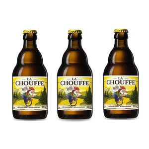 Brasserie D'Achouffe La Chouffe Birra Rubia 330 Ml._0