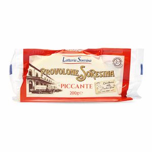 Latteria Soresina Provolone Piccante 200 g – Formaggio Stagionato dal Gusto Intenso