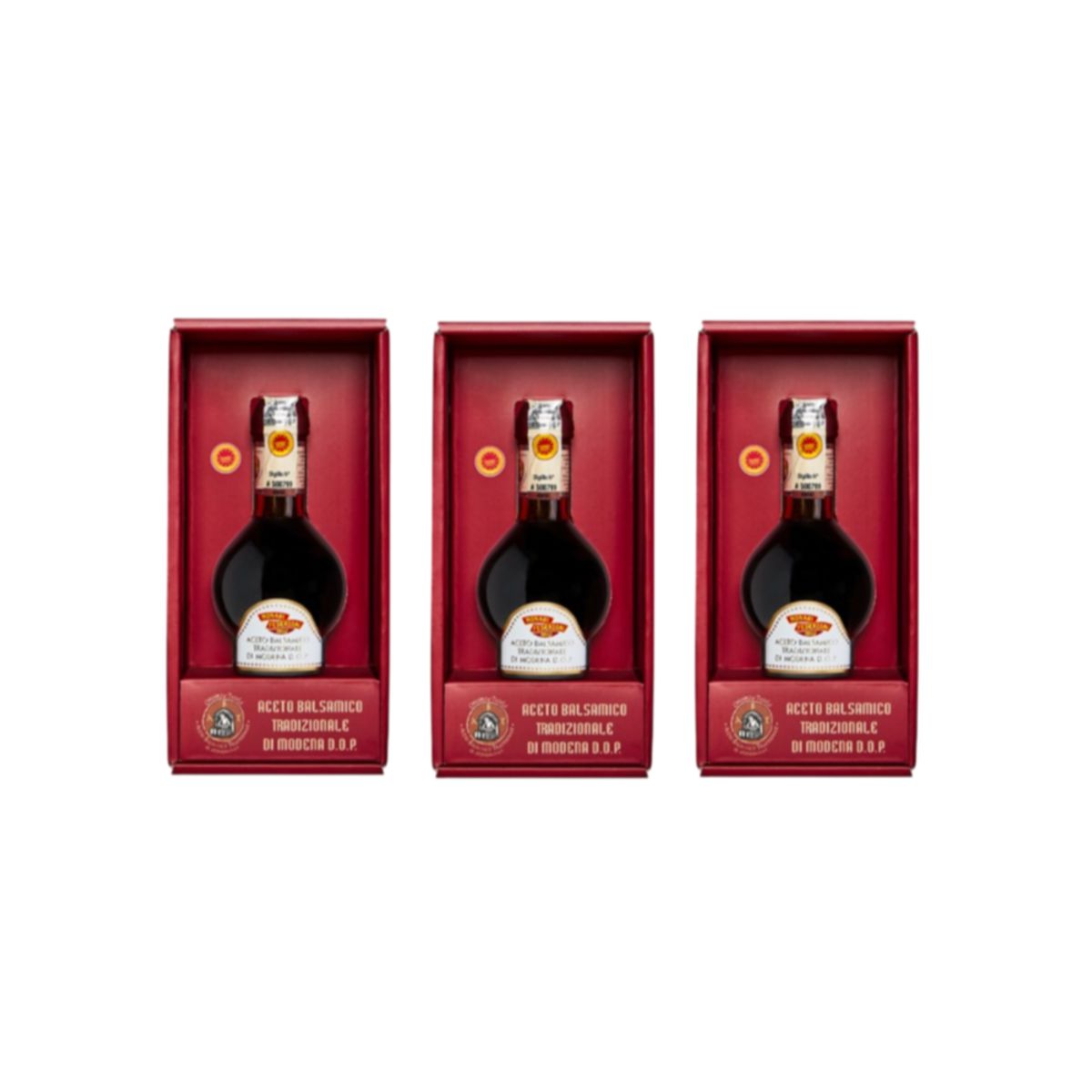 Monari Federzoni Aceto Balsamico Tradizionale di Modena D.O.P 100 Ml - 3 Pezzi
