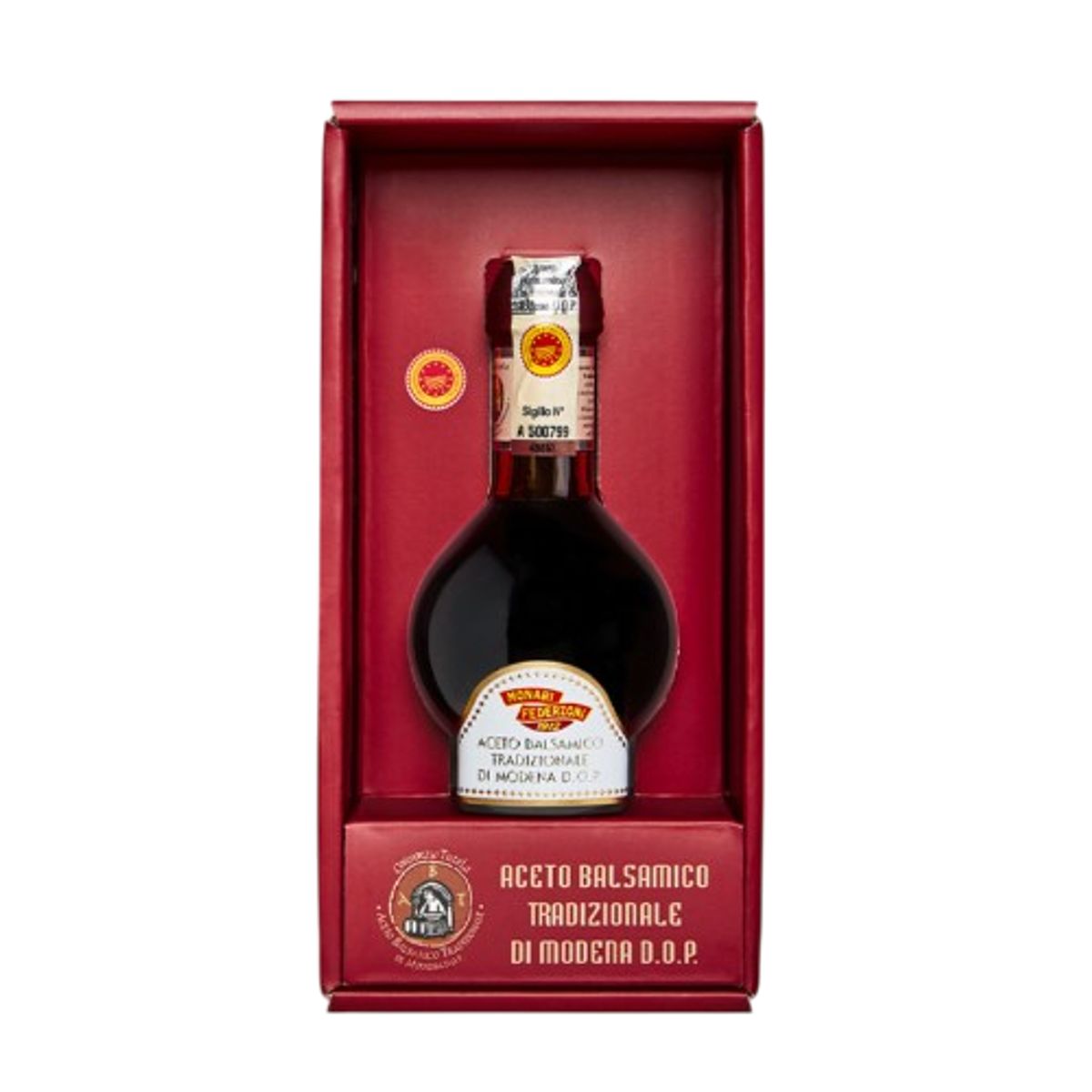 Monari Federzoni Traditioneller Balsamico-Essig aus Modena D.O.P. 100 ml