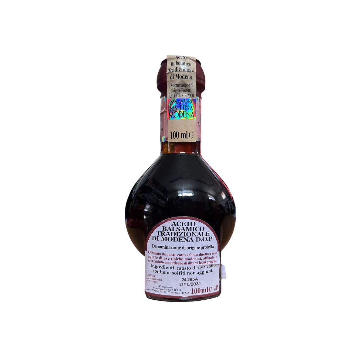 Monari Federzoni Traditioneller Balsamico-Essig aus Modena D.O.P. 100 ml