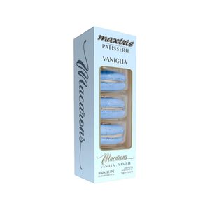 Maxtris Macarons Vaniglia 5 Pz 70 Gr.