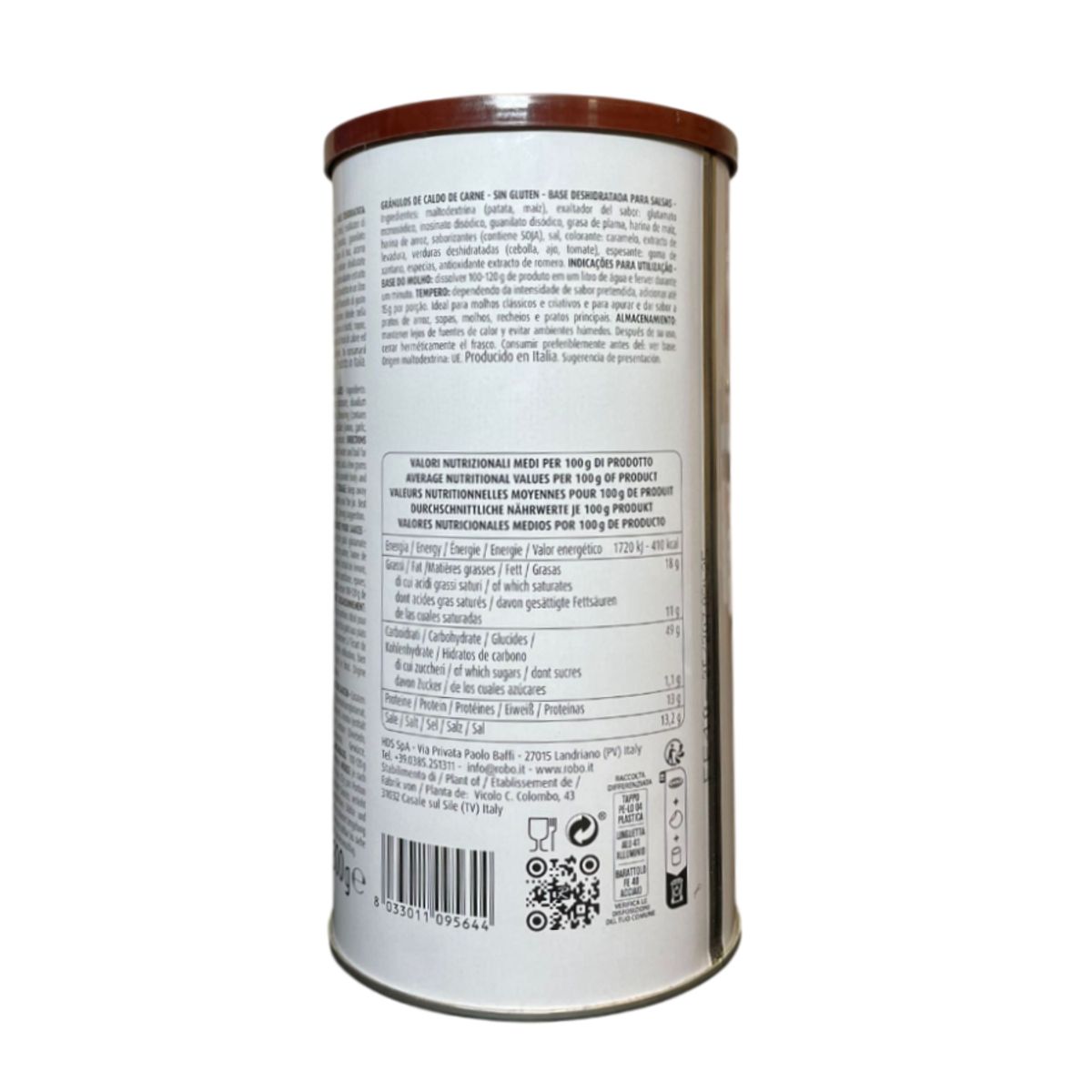 Robo Fondo Bruno Granulare 800 Gr.