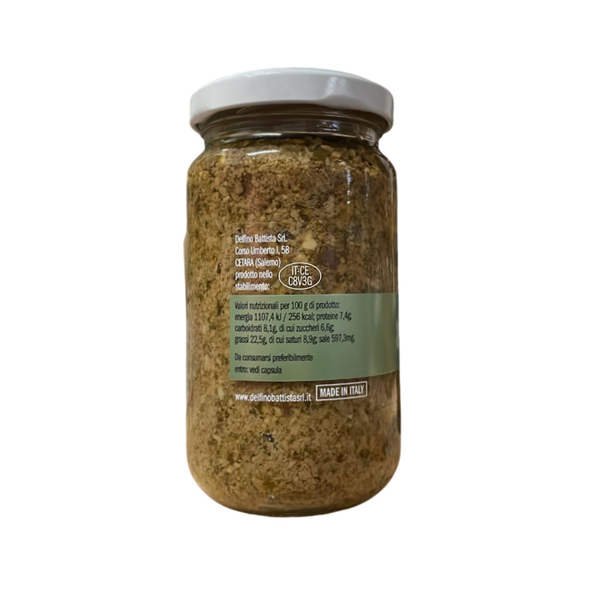 Pesto con colatura di alici 190 Gr