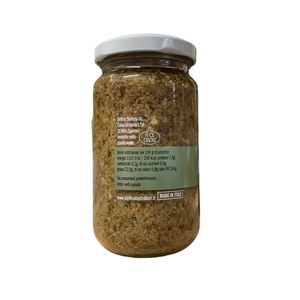 Delfino Pesto con Colatura di Alici 190 g – Specialità Artigianale di Cetara con Frutta Secca e Olio Extravergine_1