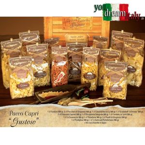 La Fabbrica della Pasta di Gragnano "tasty Capri package" Gragnano IGP pasta. 