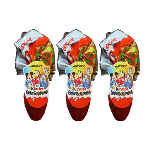 Kinder Uovo Mickey And Friends 150 g – Cioccolato al Latte con Sorpresa Disney_0