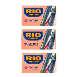 Sardines Rio Mare à l'huile d'olive 120 Gr._0
