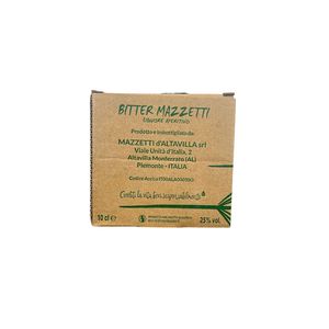 Mazzetti d’Altavilla Bitter Boule de Noël 10 cl – Liqueur Amère Italienne en Édition Cadeau Festive, Saveur Intense et Épicée_1