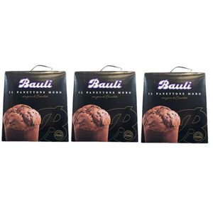 Bauli Il Panettone Moro 900 g – Gâteau de Noël Italien Moelleux aux Pépites de Chocolat Noir | Spécialité Artisanale Made in Italy_0
