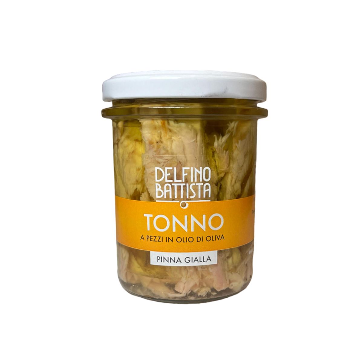 Delfino Pezzi di tonno in olio d’oliva 190 Gr