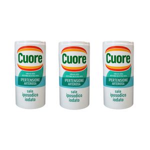 Cuore Sale Iposodico Iodato 180g – Sale Dietetico a Ridotto Contenuto di Sodio_0