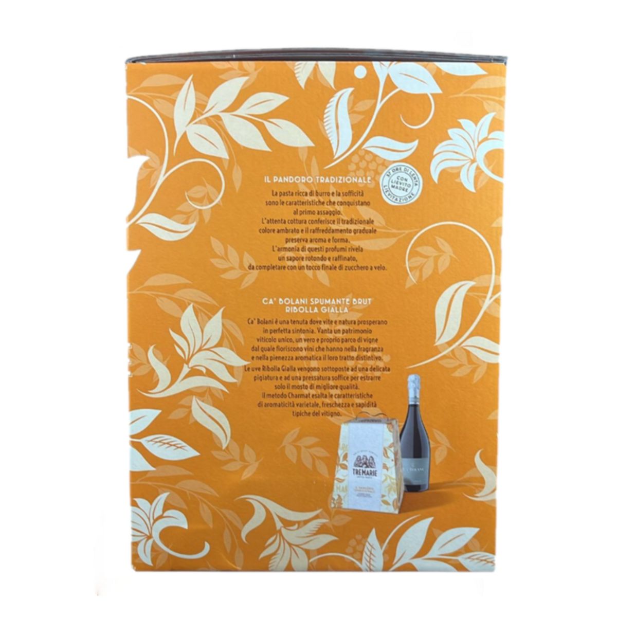 Tre Marie Christmas Charm – Vino espumoso tradicional Pandoro y Ca’ Bolani Ribolla Gialla Brut – Elegancia y gusto por las fiestas
