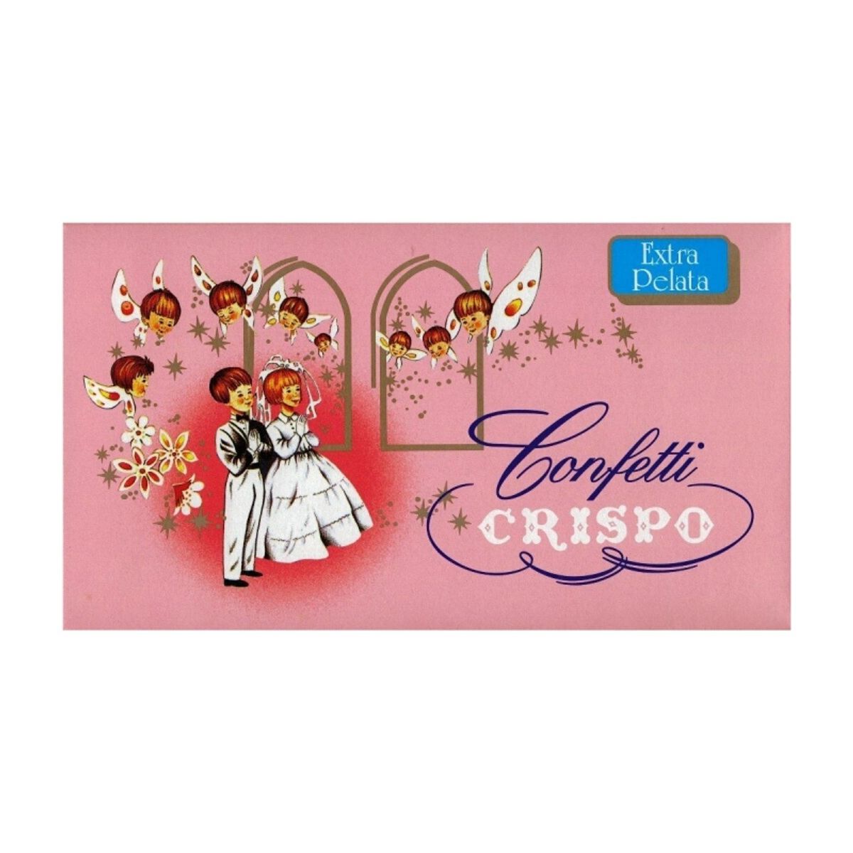 Confetti crispo extra pelata rosa 1 kg.