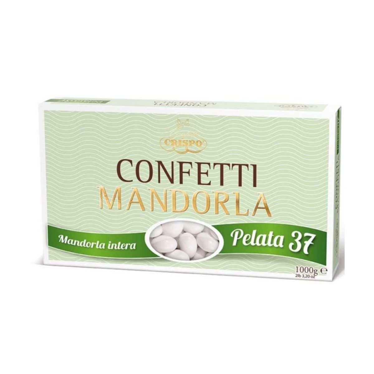 Dragées aux amandes pelées Crispo 37 1 kg.