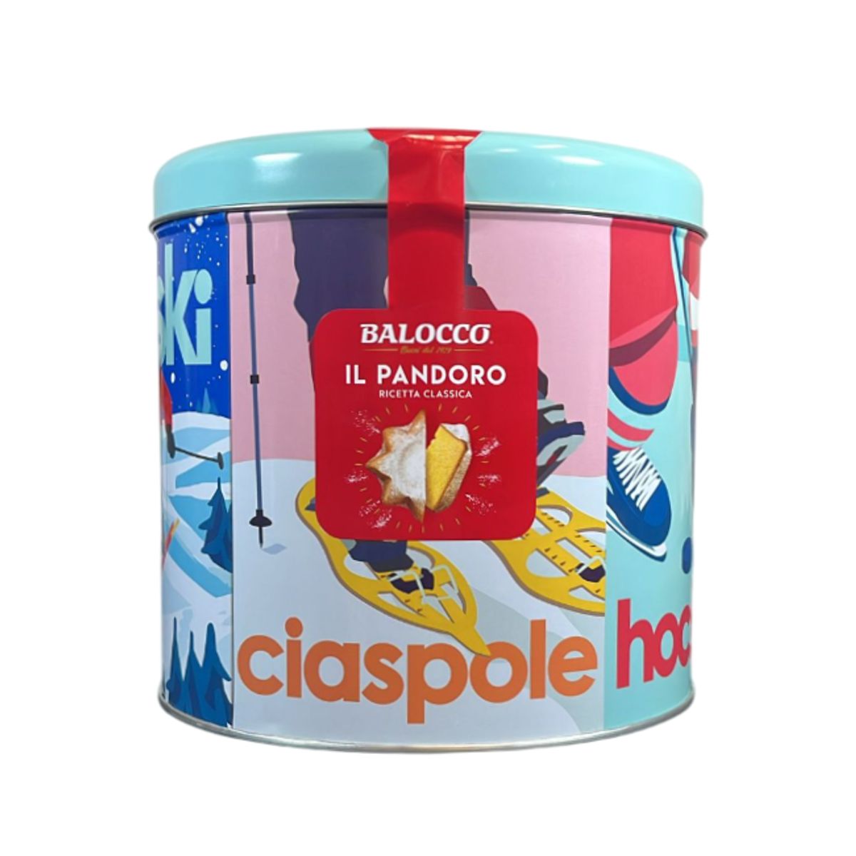 Balocco Pandoro in a 750g Tin