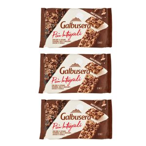 Galbusera Più Integrali con Semillas de Sésamo, Semillas de Amapola, Semillas de Chía y Granos de Centeno 10 x 38 Gr._0