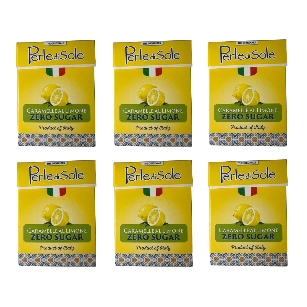 Perle di Sole Sugar-Free Lemon Hard Candies 40 Gr.
