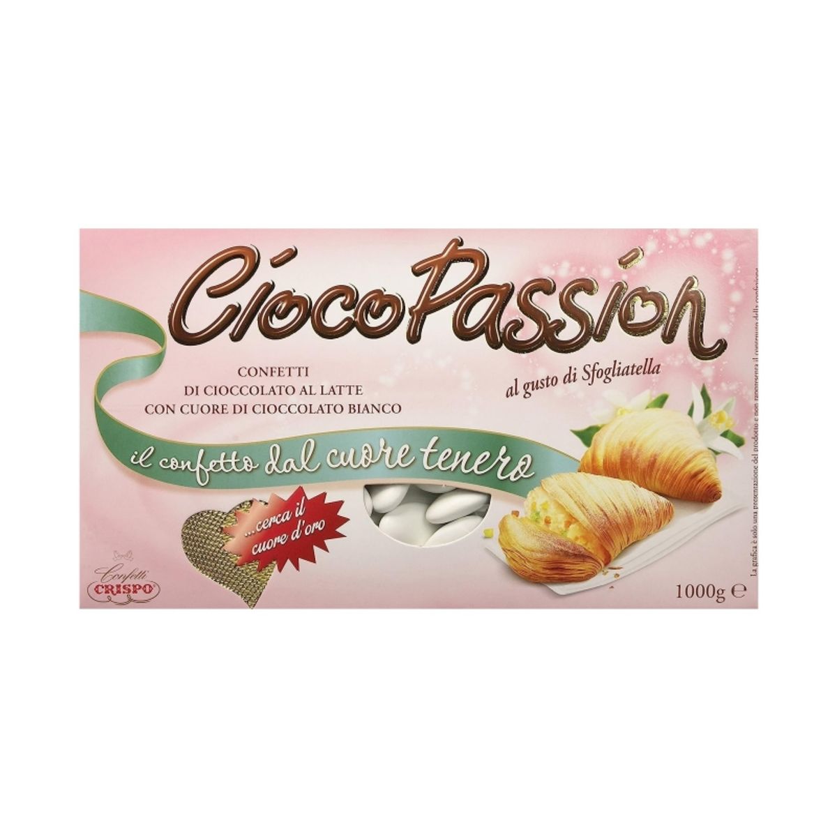 Crispo Confetti CiocoPassion Sfogliatella 1 kg.