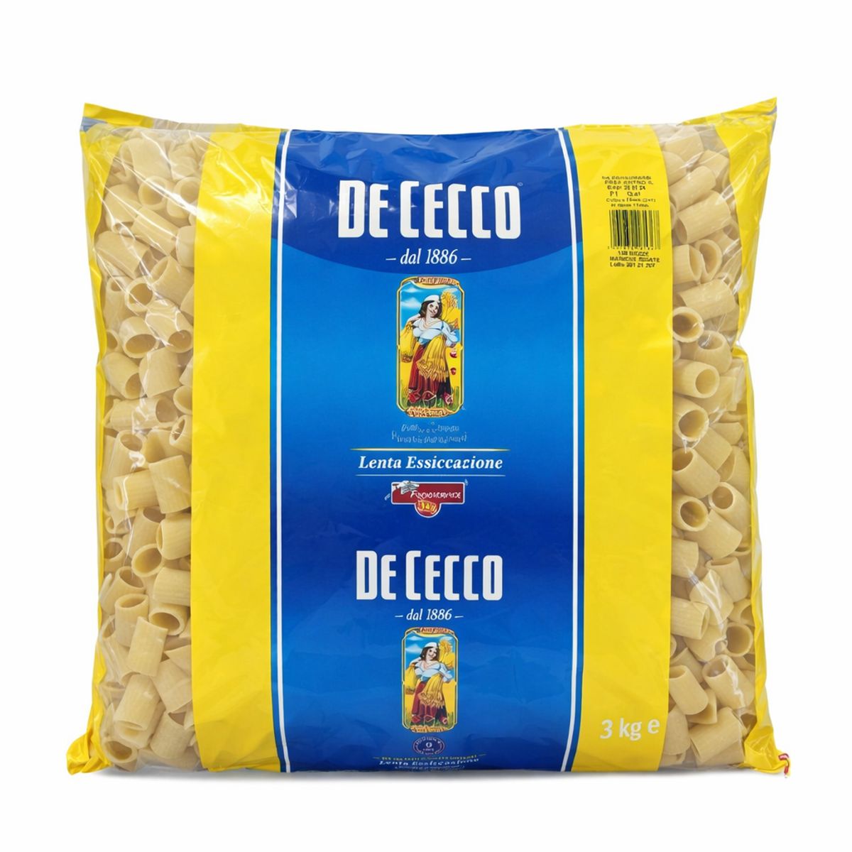De Cecco Mezze maniche rigate 3 kg - 3 pieces