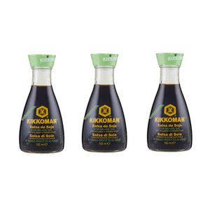Sauce soja à faible teneur en sel Kikkoman 150 ml._0